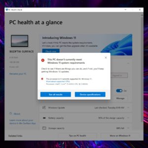 Microsoft releases app to let everyone check if their pcs