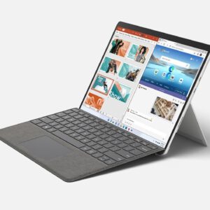 The microsoft surface pro 8 is here with smaller bezels