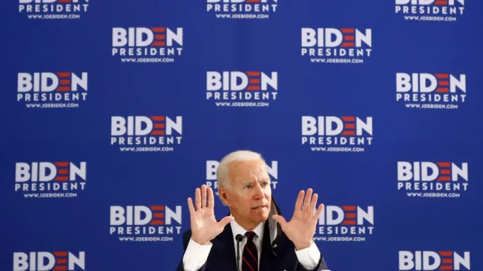 Joe biden speaking campaign event