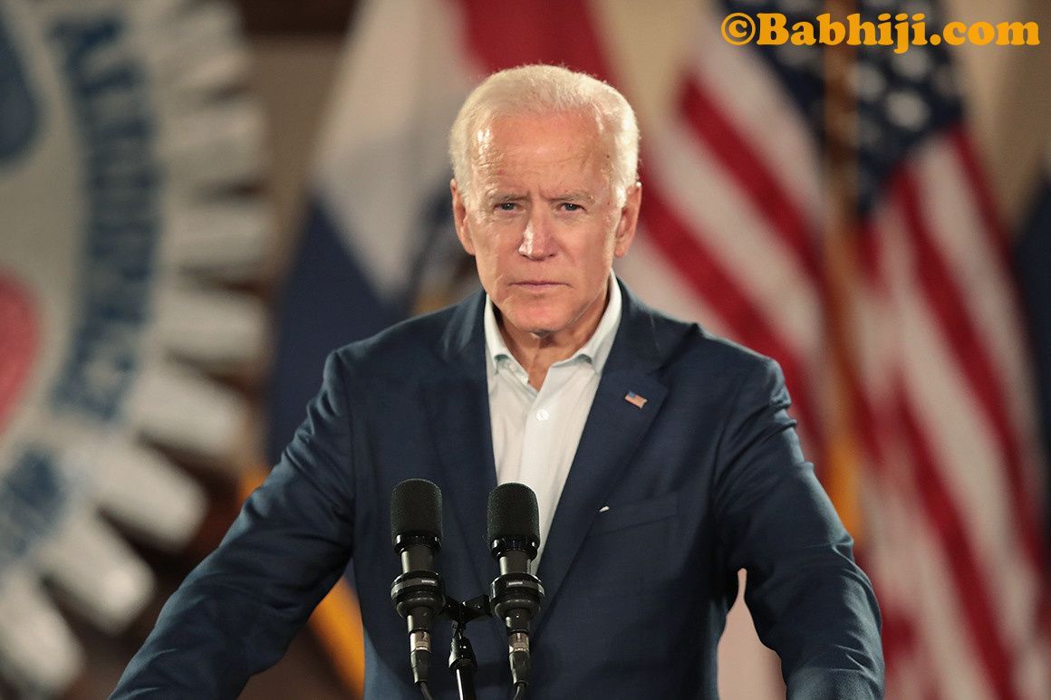 Joe biden speaking podium event