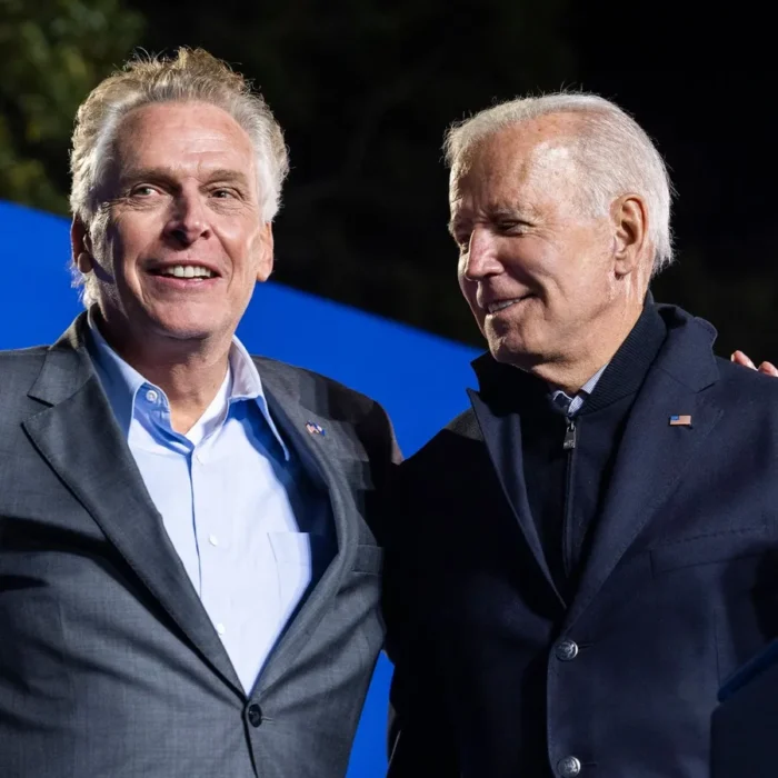 Joe biden terry mcauliffe campaign event