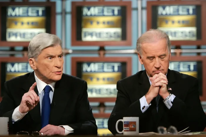 Joe biden and host news program