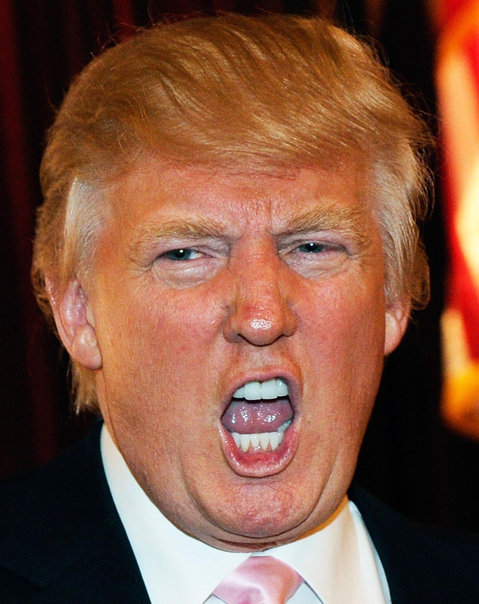 Donald trump angry expression wallpaper