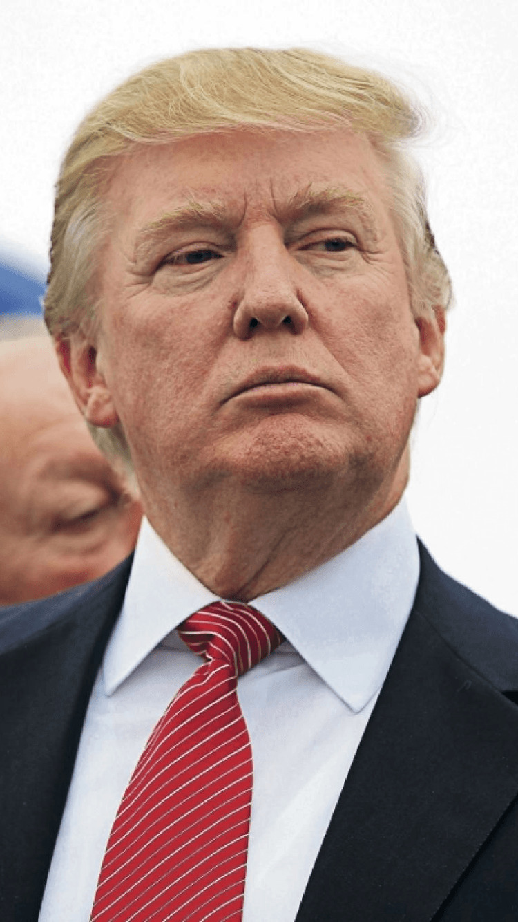 Donald trump serious look wallpaper