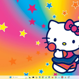 Hello kitty theme screenshot