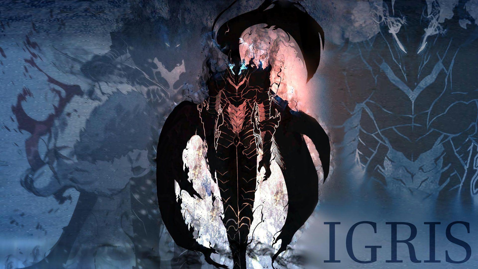 Solo leveling character igris dark knight