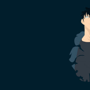 Solo leveling jin woo minimalist wallpaper