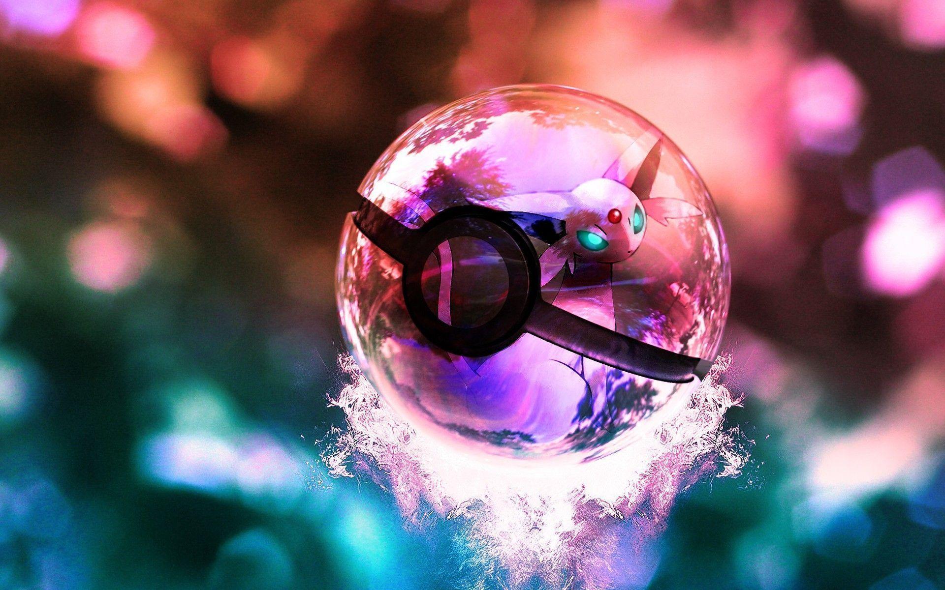 Celebi crystal ball fantasy wallpaper