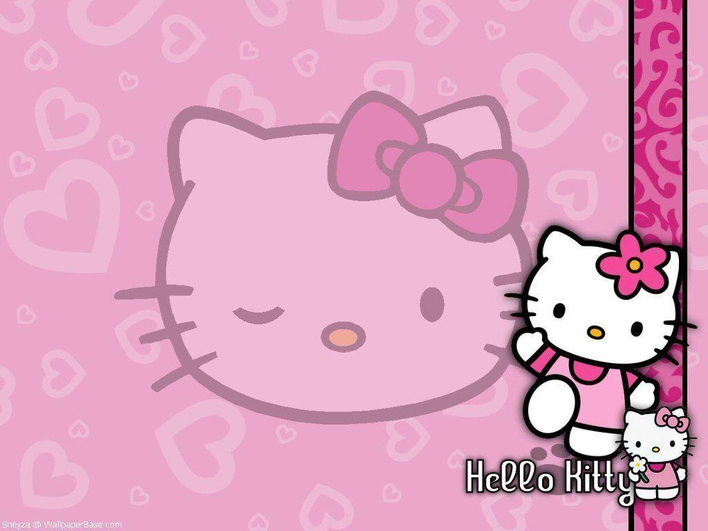 Hello kitty pink dancer wallpaper