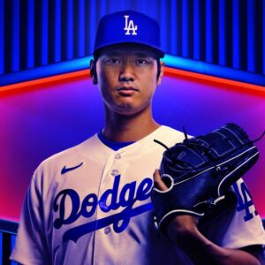 Shohei ohtani dodgers official portrait