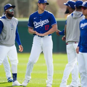 Shohei ohtani dodgers teammates