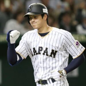 Shohei ohtani nipponham fighters follow through