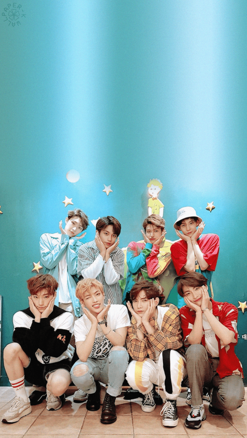 Ateez group wallpaper 1