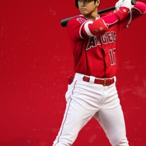 Shohei ohtani action pose