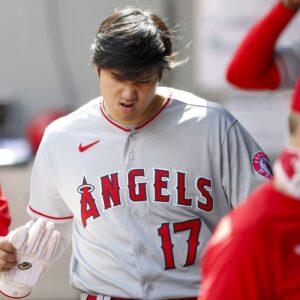 Shohei ohtani angels gray jersey