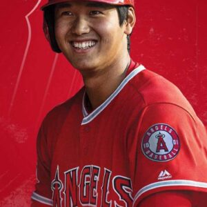 Shohei ohtani smiling