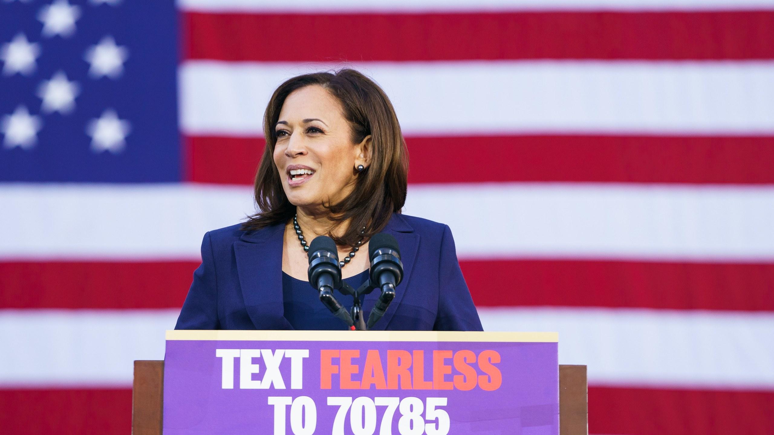 Kamala harris democratic candidate speech