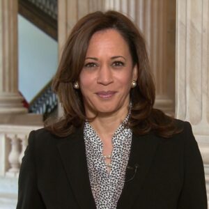 Kamala harris speaking at rally