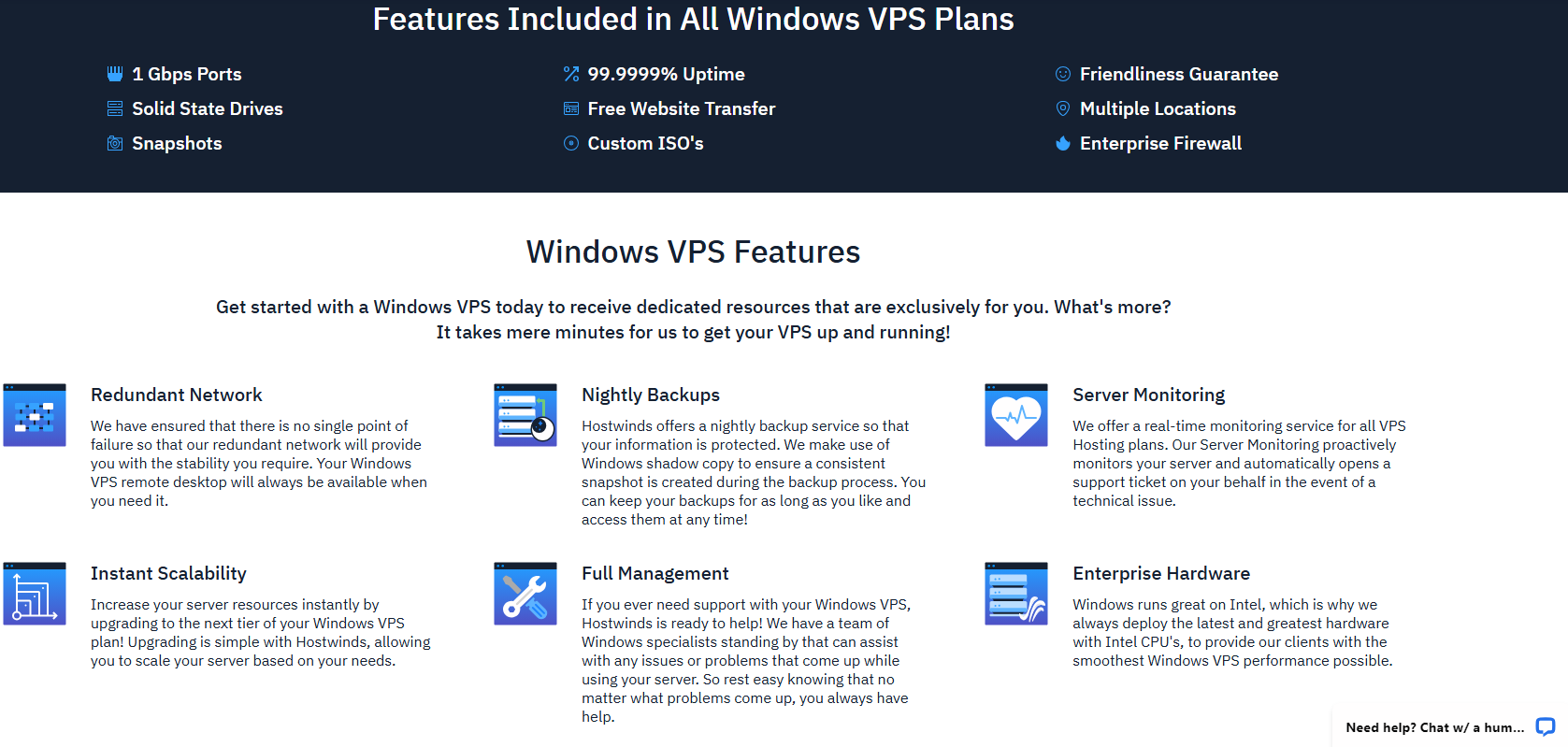 Hostwinds windows vps