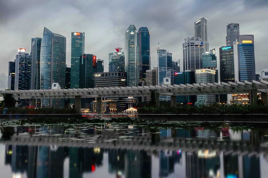 Singapore skyline