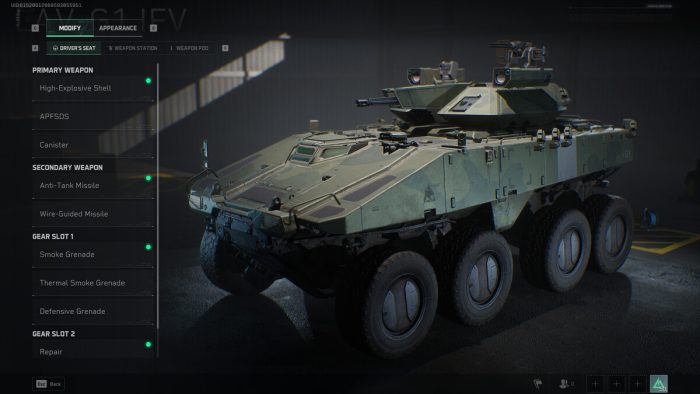 Modify vehicles